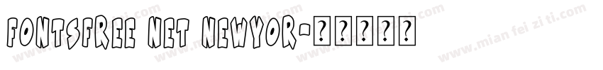 fontsfree net newyor字体转换